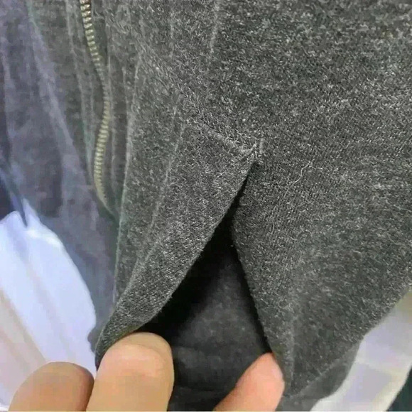 Nike Vintage Drawstring Zip Up Hoodie Sz S - Picture 6 of 8